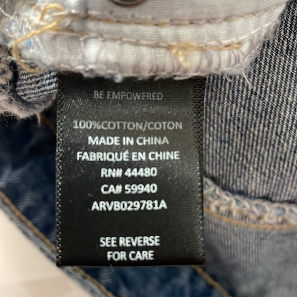 AFRM Distressed Button Fly Jeans - Picture 10 of 10